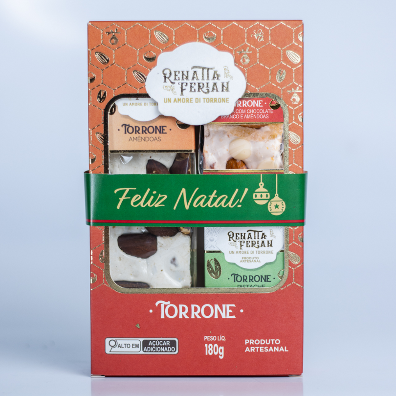 Kit 1 - NATAL (3 Torrones 45g/90g)