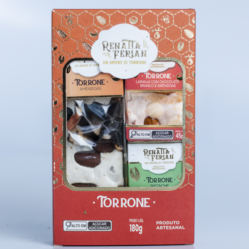 Kit 1 - NATAL (3 Torrones 45g/90g)